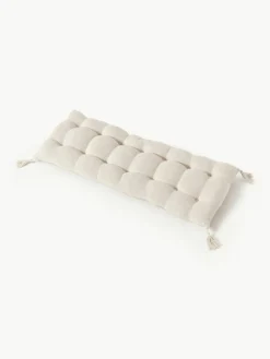 Westwing Collection Bankauflage Rheya mit Quasten