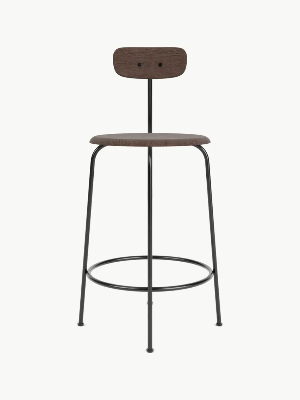 Audo Copenhagen Barstuhl Afteroom aus Metall und Holz