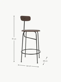 Audo Copenhagen Barstuhl Afteroom aus Metall und Holz