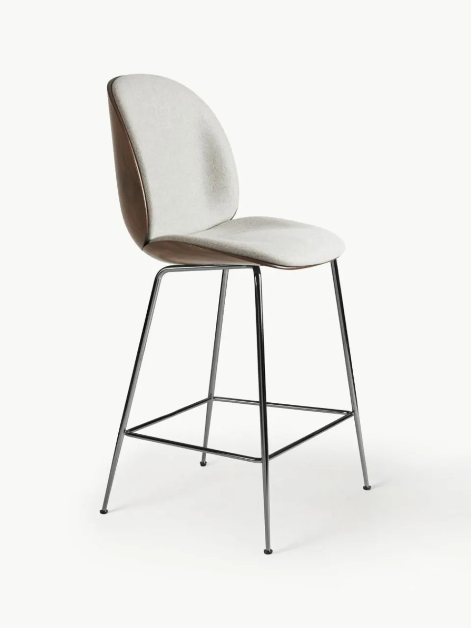 GUBI Barstuhl Beetle mit Sitzschale