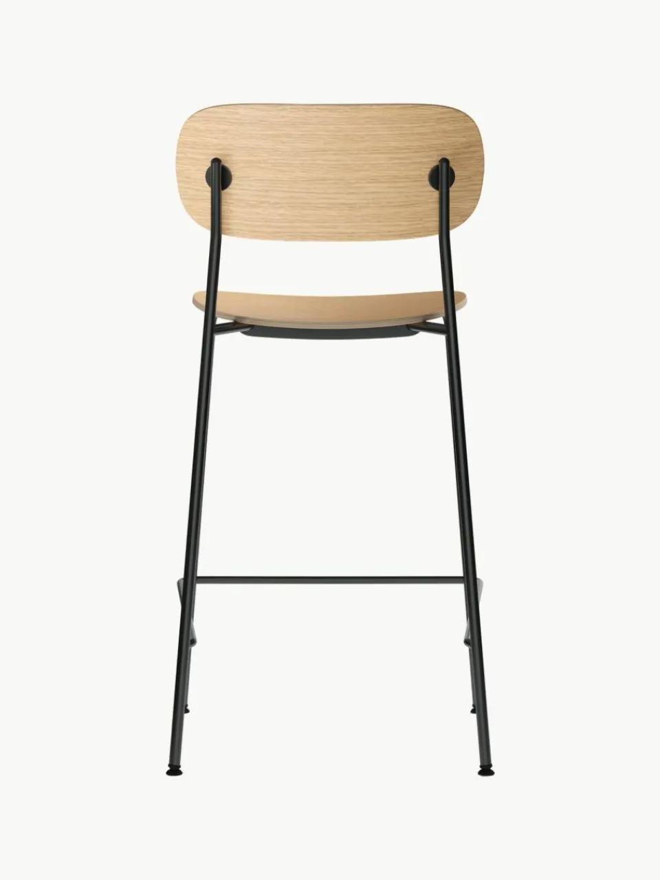 Audo Copenhagen Barstuhl Co aus Metall und Holz