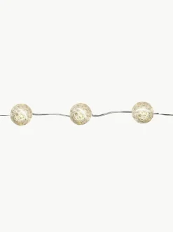 Best Season Batteriebetriebene LED-Lichterkette Raindrop, 140 cm