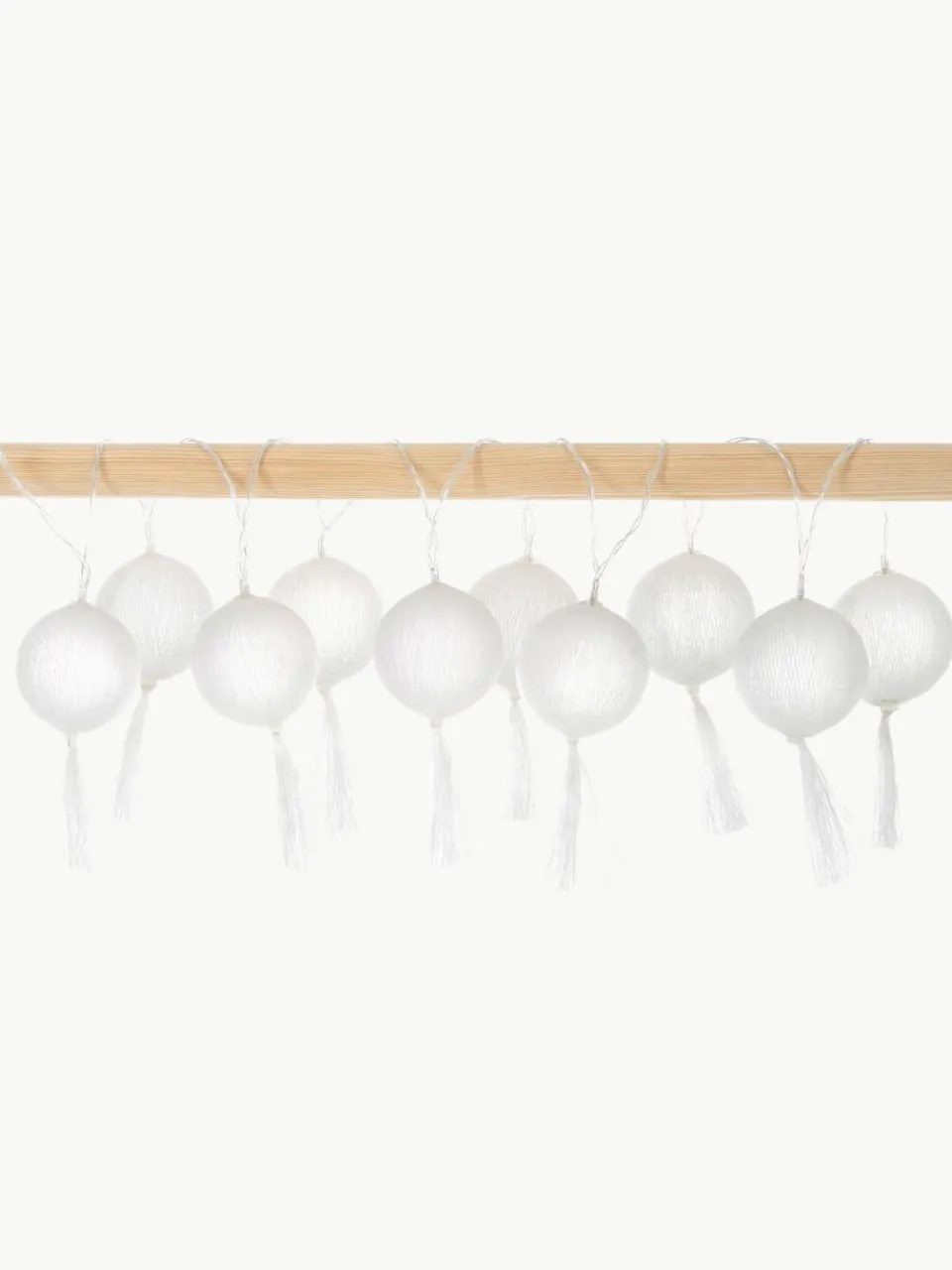 Best Season Batteriebetriebene LED-Lichterkette Jolly Tassel, 185 cm