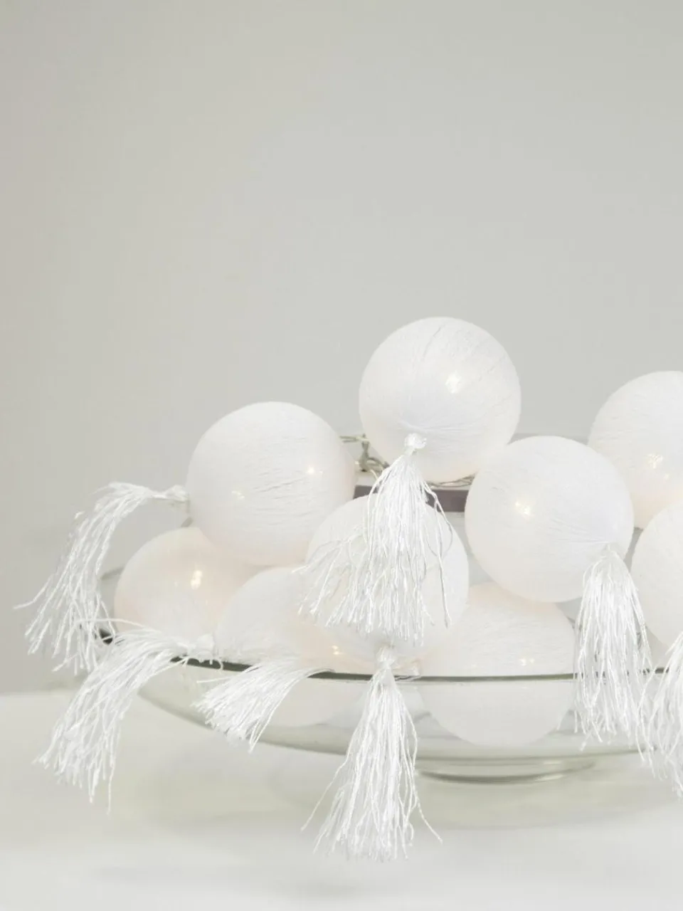 Best Season Batteriebetriebene LED-Lichterkette Jolly Tassel, 185 cm