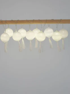 Best Season Batteriebetriebene LED-Lichterkette Jolly Tassel, 185 cm