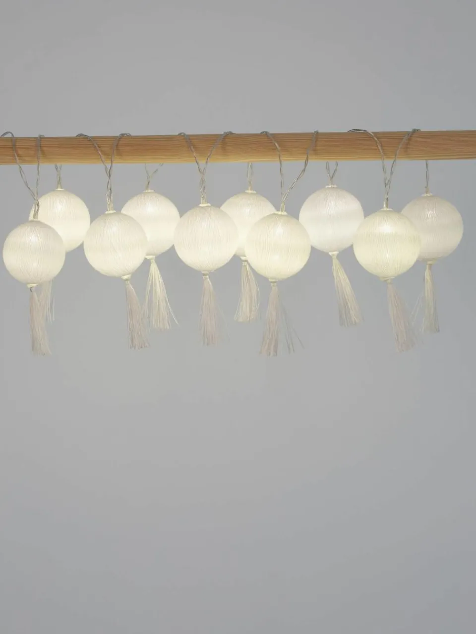 Best Season Batteriebetriebene LED-Lichterkette Jolly Tassel, 185 cm