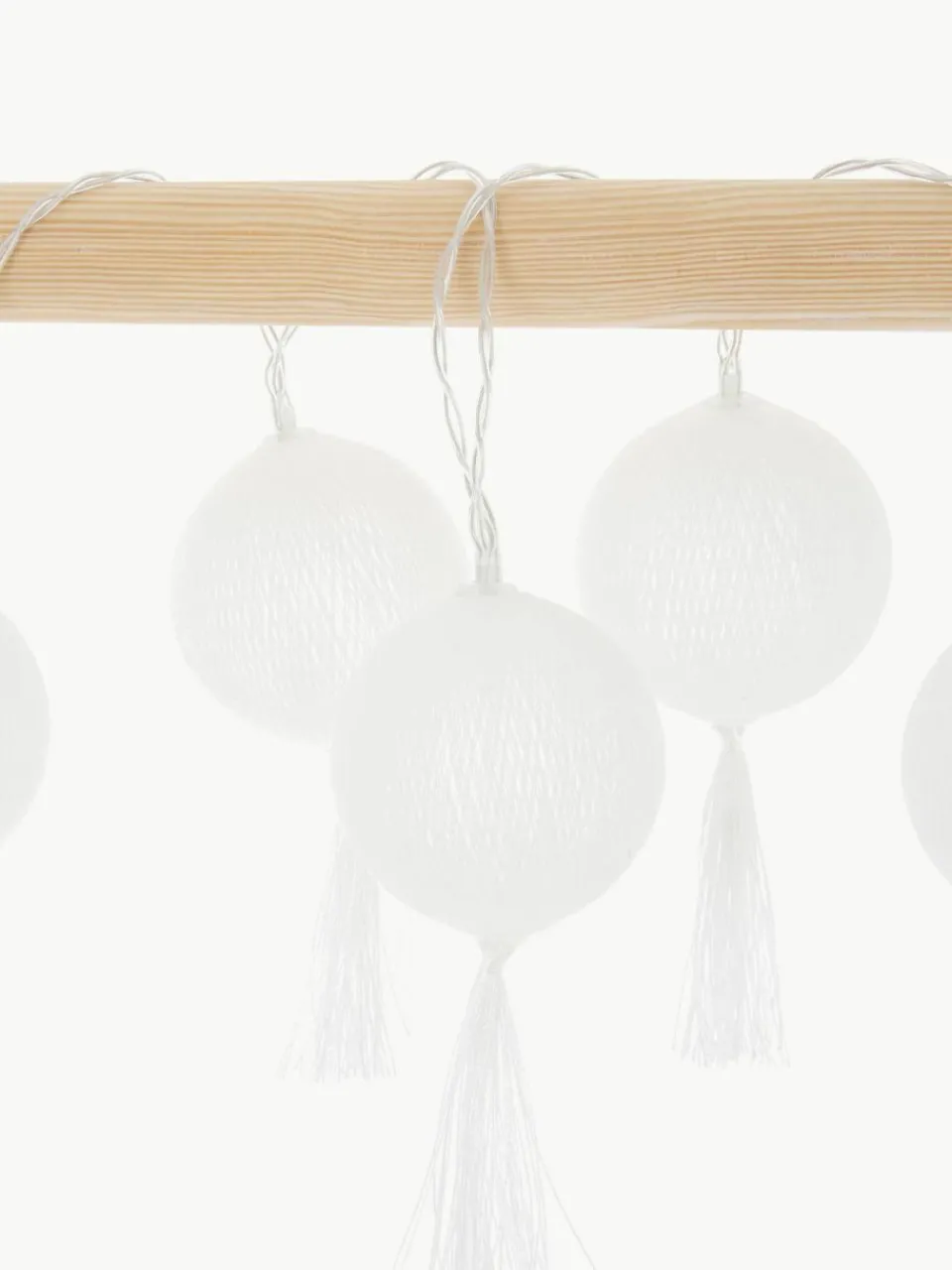 Best Season Batteriebetriebene LED-Lichterkette Jolly Tassel, 185 cm