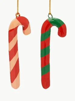 Anna + Nina Baumanhänger Candy Cane, 2er-Set