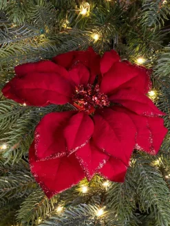 Westwing Baumanhänger Poinsettia, 2 Stück