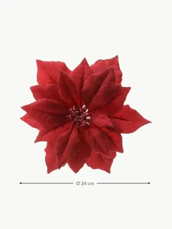 Westwing Baumanhänger Poinsettia, 2 Stück