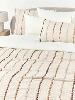 Westwing Collection Baumwollperkal-Bettdeckenbezug Arabella