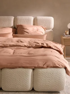 Westwing Collection Baumwollsatin-Bettdeckenbezug Comfort