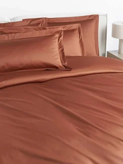 Westwing Collection Baumwollsatin-Bettdeckenbezug Premium