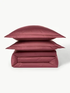Westwing Collection Baumwollsatin-Bettdeckenbezug Premium
