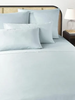 Westwing Collection Baumwollsatin-Betttuch Comfort