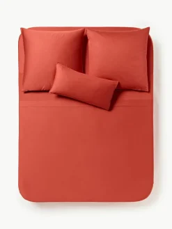 Westwing Collection Baumwollsatin-Betttuch Comfort