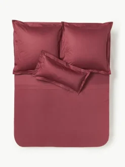 Westwing Collection Baumwollsatin-Betttuch Premium