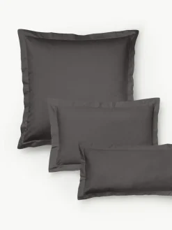 Westwing Collection Baumwollsatin-Kopfkissenbezug Premium