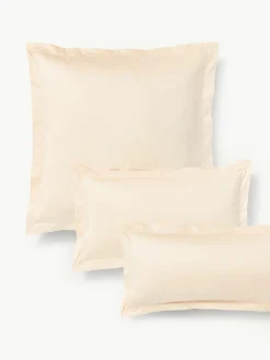 Westwing Collection Baumwollsatin-Kopfkissenbezug Premium