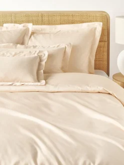Westwing Collection Baumwollsatin-Kopfkissenbezug Premium