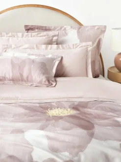 Westwing Collection Baumwollsatin-Kopfkissenbezug Alyssa