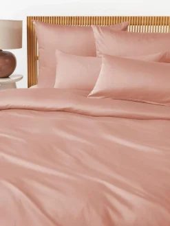 Westwing Collection Baumwollsatin-Kopfkissenbezug Comfort