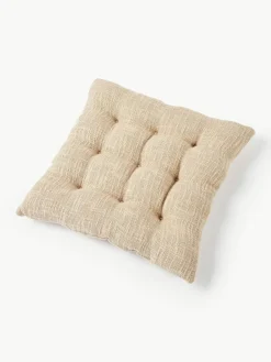 Westwing Collection Baumwoll-Sitzkissen Sasha