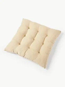 Westwing Collection Baumwoll-Sitzkissen Sasha