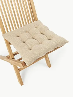 Westwing Collection Baumwoll-Sitzkissen Sasha