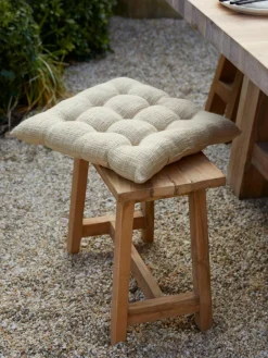 Westwing Collection Baumwoll-Sitzkissen Sasha
