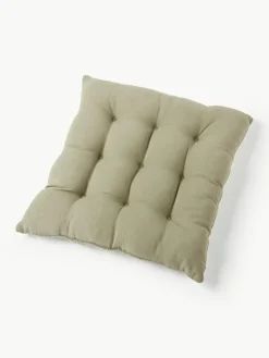 Westwing Collection Baumwoll-Sitzkissen Sasha