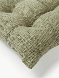 Westwing Collection Baumwoll-Sitzkissen Sasha