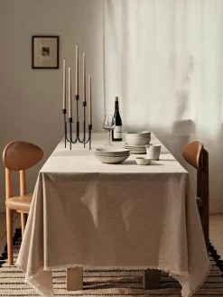 Broste Copenhagen Baumwoll-Tischdecke Elouise, verschiedene Größen