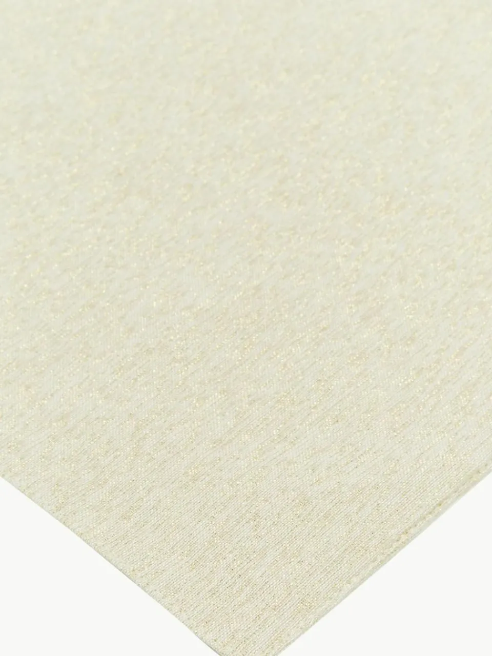 Cote Table Baumwoll-Tischläufer Vialactea mit goldfarbenem Dekor