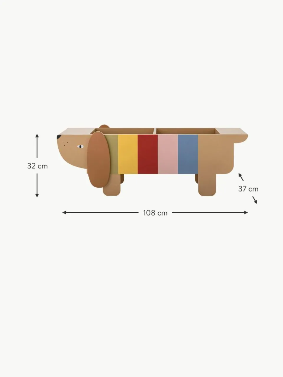 Kinder Bloomingville mini Bücherständer Charlie aus Holz