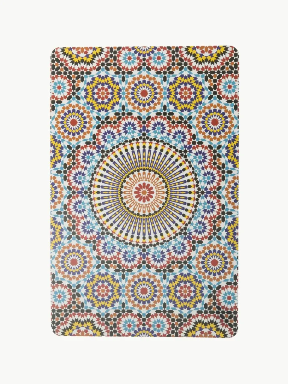 Villa D'Este Home Tivoli Beidseitig bedruckte Tischsets Marrakesch Doubleface, 6er-Set