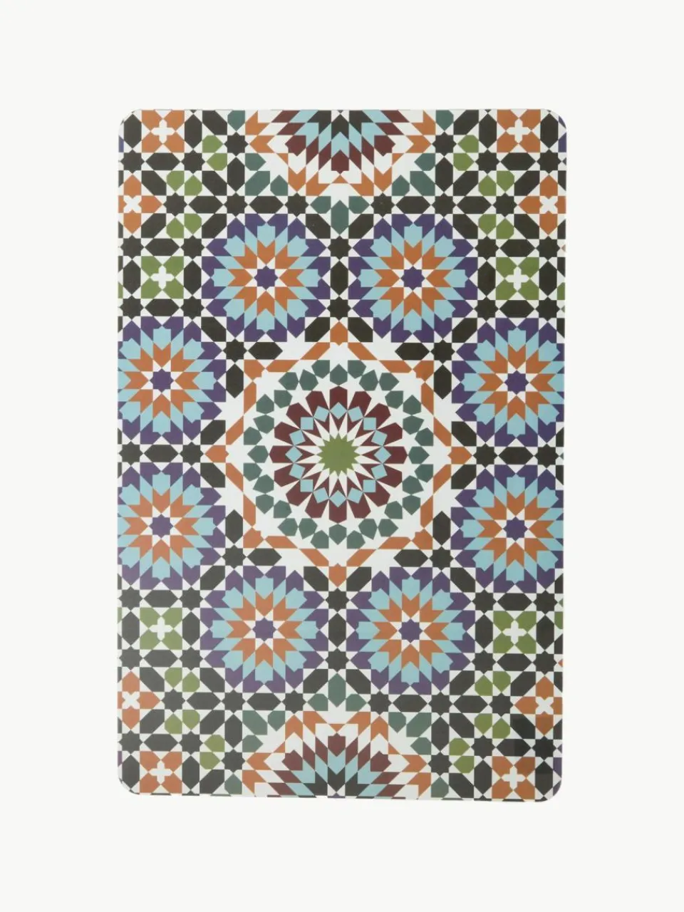 Villa D'Este Home Tivoli Beidseitig bedruckte Tischsets Marrakesch Doubleface, 6er-Set