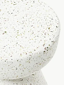HKLIVING Beistelltisch Lars mit Terrazzo-Muster