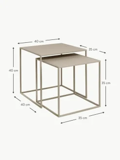 Blomus Beistelltische Fera, 2er-Set