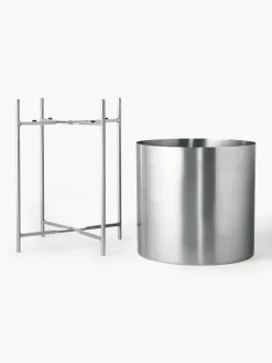 Westwing Collection Übertöpfe Mina aus Metall, 2er-Set