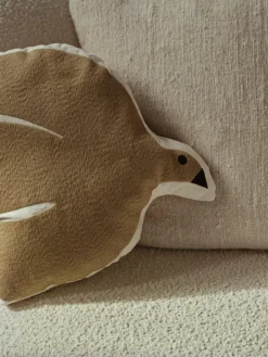 Kinder ferm LIVING Kids Besticktes Kissen Swif Bird aus Bio-Baumwolle