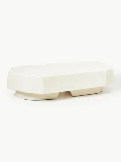 ferm LIVING Beton-Couchtisch Staffa in organischer Form