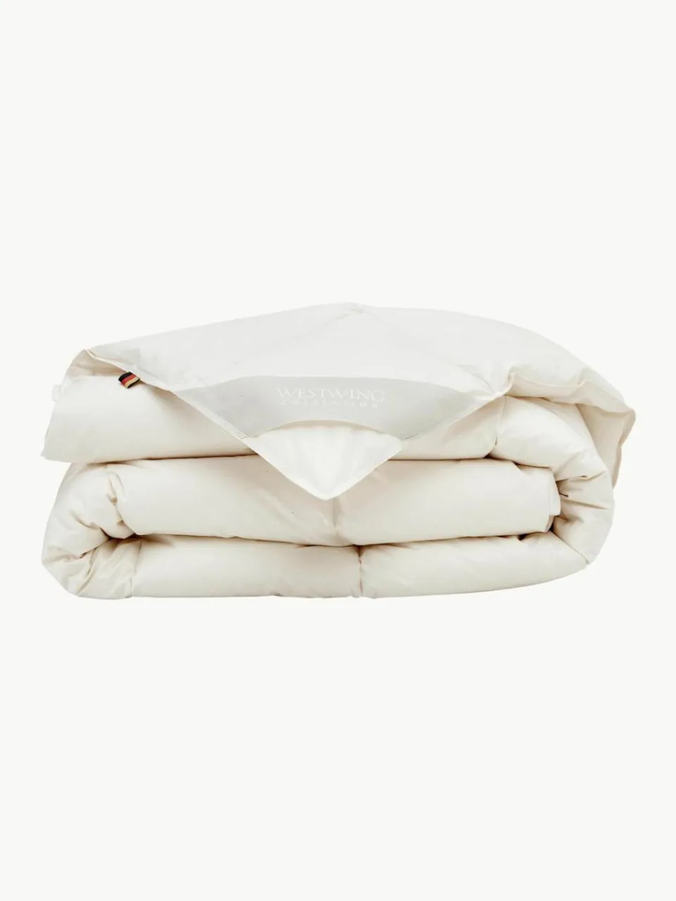 Westwing Collection Bettdecke Premium aus Bio-Daunen und Bio-Baumwolle,