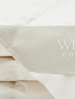 Westwing Collection Bettdecke Premium aus Bio-Daunen und Bio-Baumwolle,