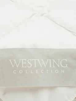 Westwing Collection Bettdecke Premium aus Bio-Daunen und Bio-Baumwolle,