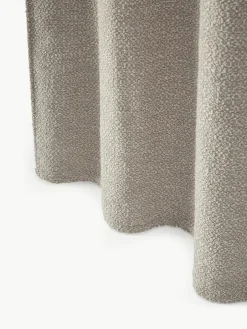 Westwing Collection Blickdichte Bouclé-Vorhänge Bellamie mit Tunnelsaum