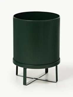 ferm LIVING Blumentopf Bau mit geriffelter Oberfläche, H 38 cm