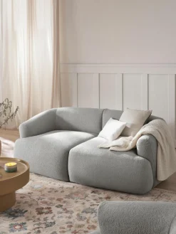 Westwing Collection Bouclé-Eckmodul Sofia