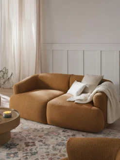 Westwing Collection Bouclé-Eckmodul Sofia
