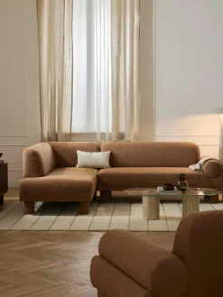 Westwing Collection Bouclé-Ecksofa Lilo